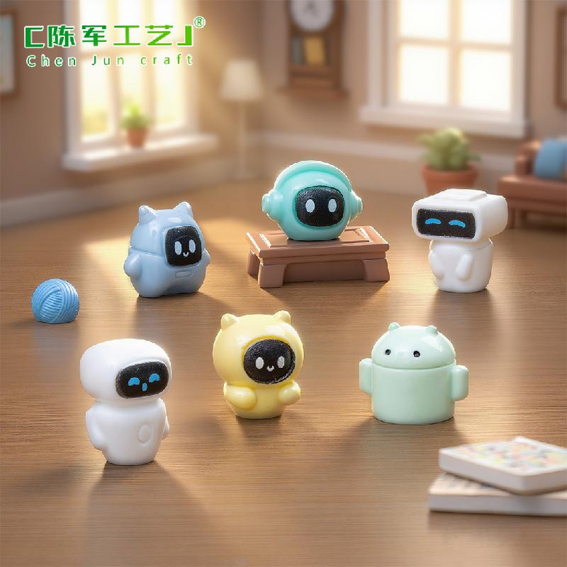 Phụ Kiện Tiểu Cảnh Robot Mini Dễ Thương DIY (PK-885)