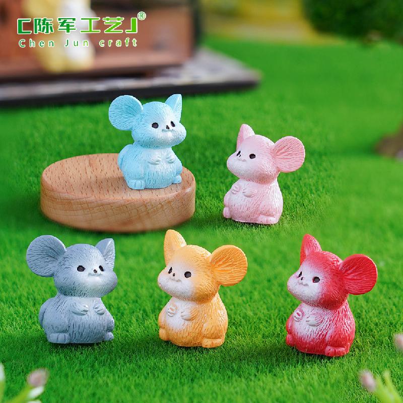 Phụ Kiện Tiểu Cảnh Chuột đồng quê mini (PK-1061)