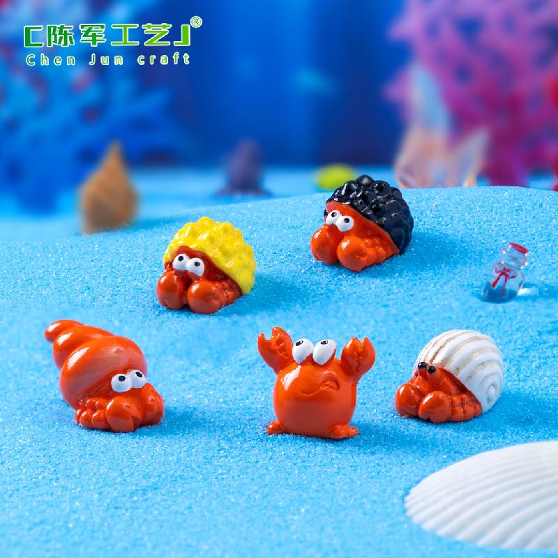 Phụ Kiện Tiểu Cảnh Cua Ẩn Sĩ Mini Trang Trí Tiểu Cảnh Biển (PK-277)