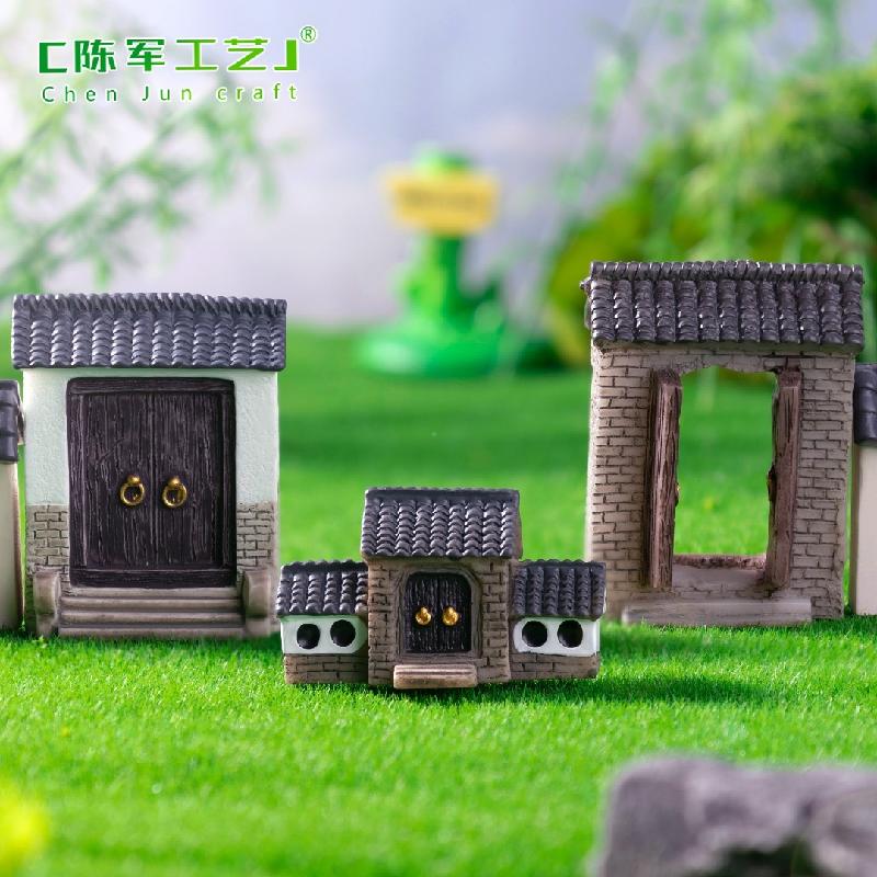 Phụ Kiện Tiểu Cảnh Cổng tam quan cổ phong Trung Hoa mini (PK-722)