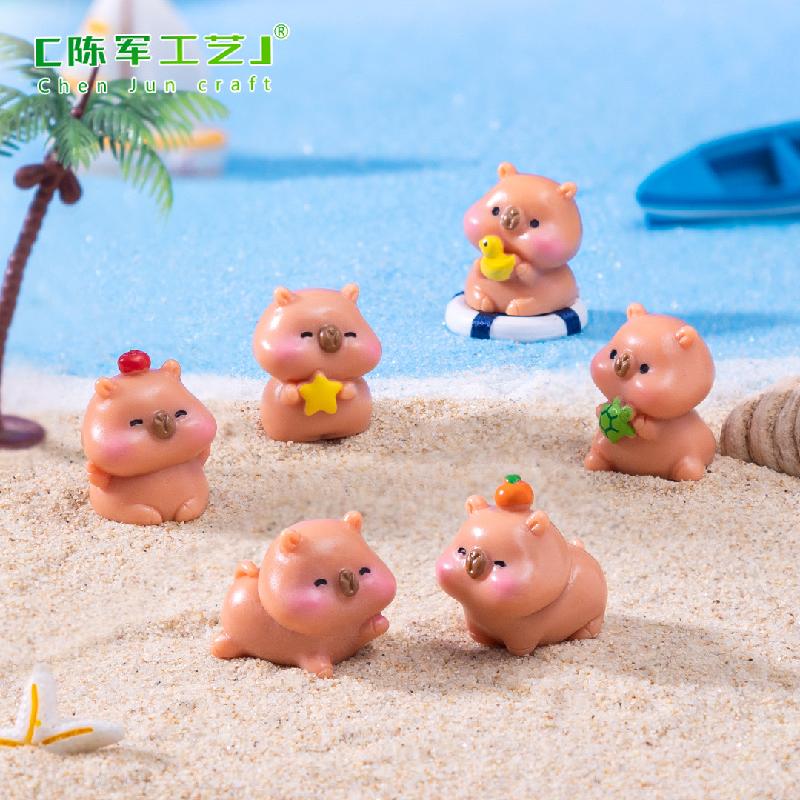 Phụ Kiện Tiểu Cảnh Capybara Đơn Giản (PK-939)