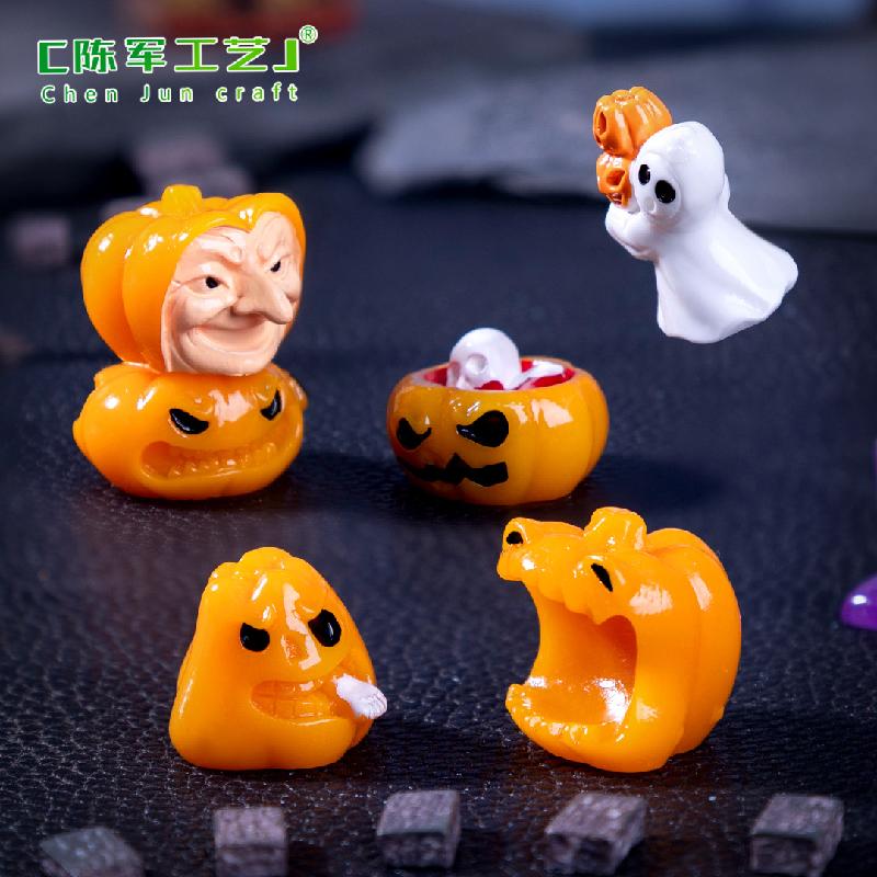 Phụ Kiện Tiểu Cảnh Bí ngô ma Halloween mini (PK-1069)