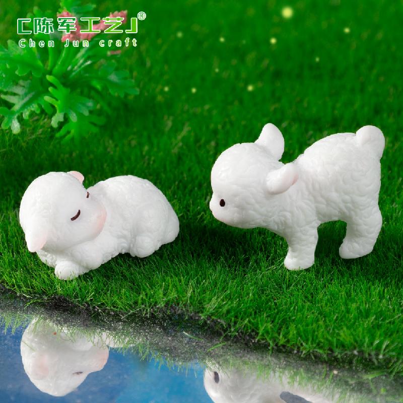 Phụ Kiện Tiểu Cảnh Cừu non dễ thương mini (PK-1142)