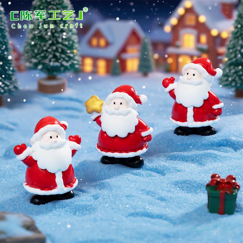 Phụ Kiện Tiểu Cảnh Ông Già Noel Hoạt Hình Mini (PK-263)