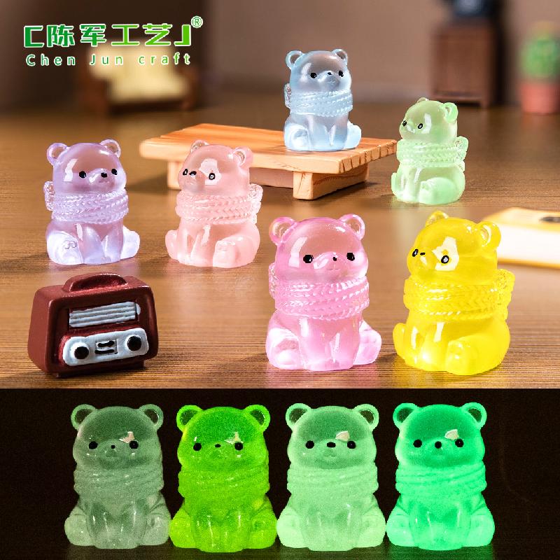 Phụ Kiện Tiểu Cảnh Gấu Bắc Cực phát sáng mini (PK-1212)