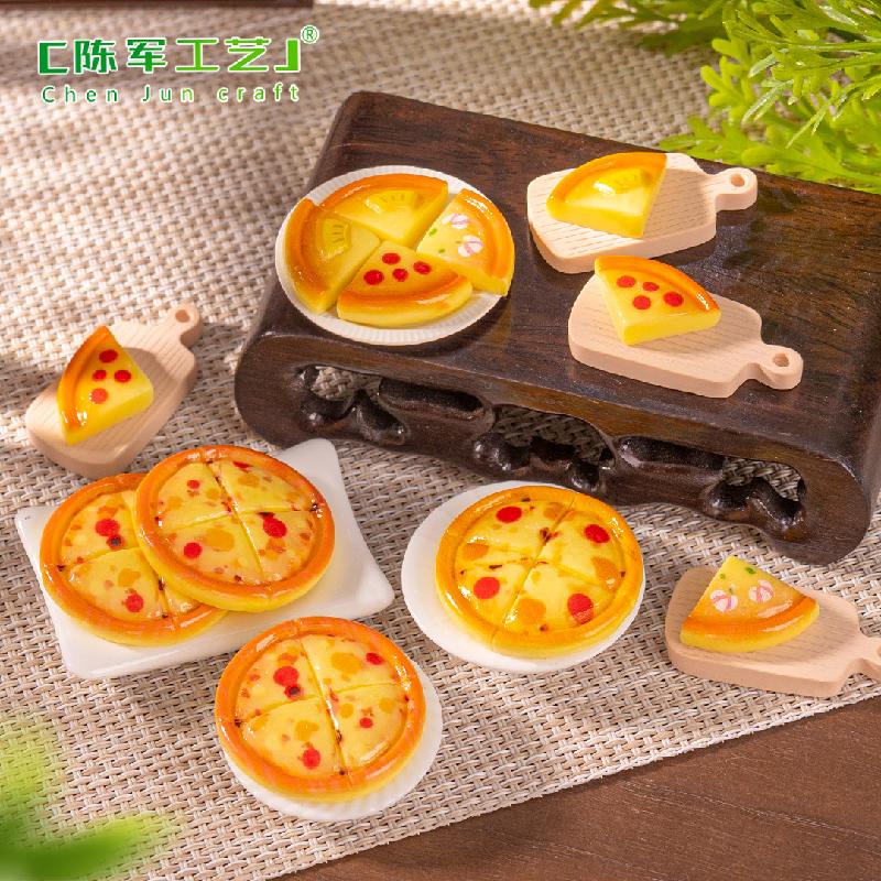 Phụ Kiện Tiểu Cảnh Pizza Mini Mô Hình Thực Phẩm (PK-300)