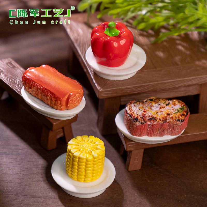 Phụ Kiện Tiểu Cảnh Rau Củ Và Thịt Ba Chỉ Mini (PK-305)