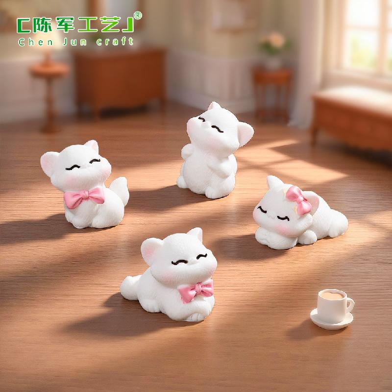 Phụ Kiện Tiểu Cảnh Mèo kiêu kỳ mini (PK-1213)