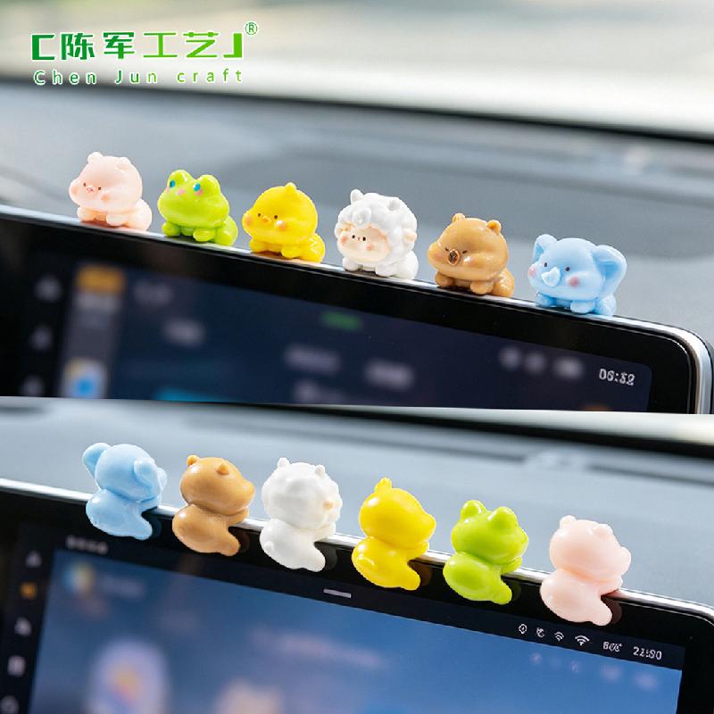 Phụ Kiện Tiểu Cảnh Heo Và Ếch Hoạt Hình Mini (PK-506)