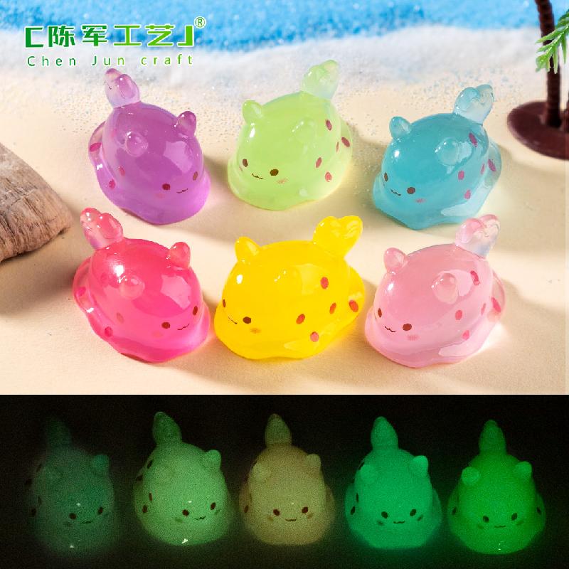 Phụ Kiện Tiểu Cảnh Thỏ biển bãi cát phát sáng mini (PK-1099)