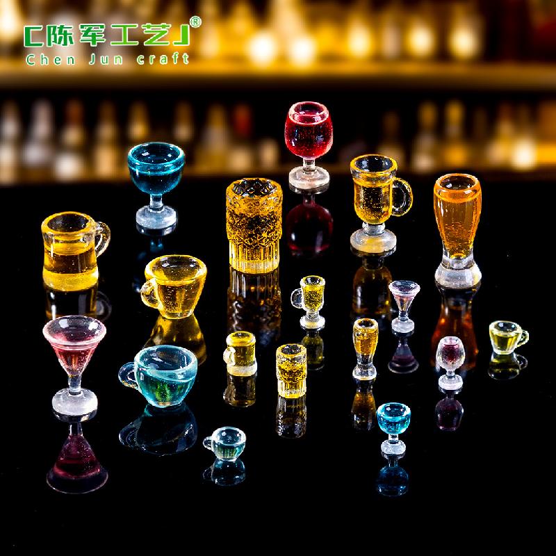 Phụ Kiện Tiểu Cảnh Ly Rượu Ly Nước Ép Mini DIY (PK-813)