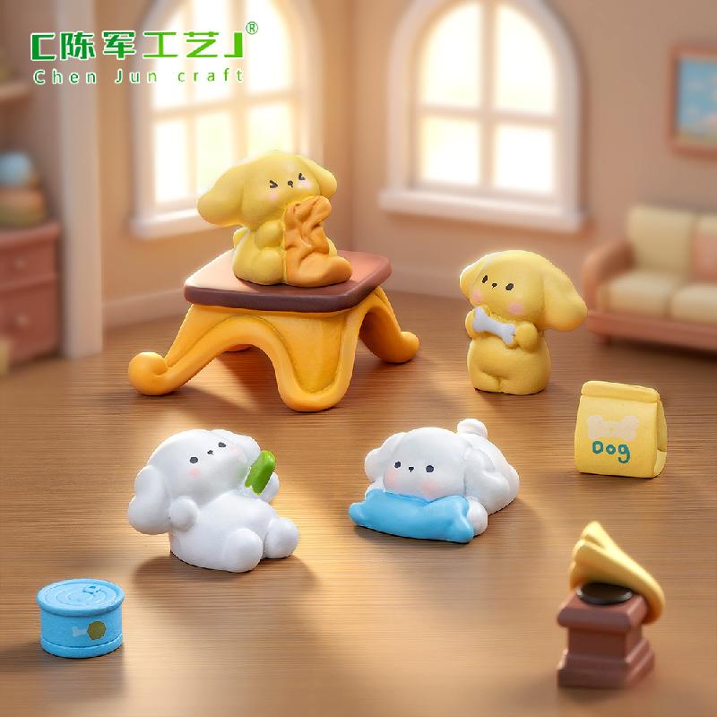 Phụ Kiện Tiểu Cảnh Chó Cưng Ở Nhà Mini Trang Trí (PK-265)