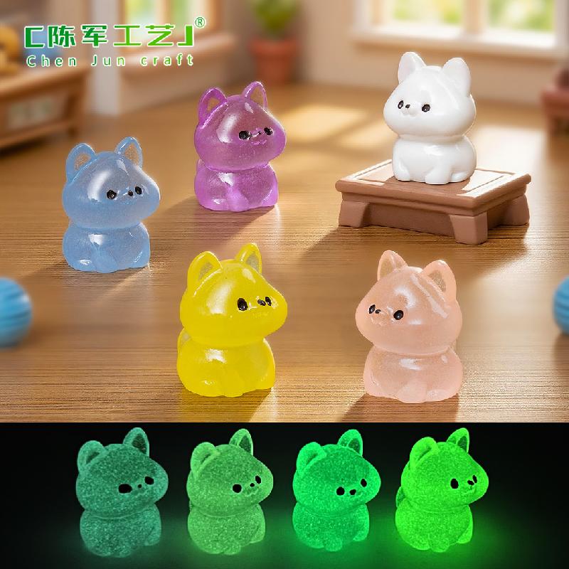 Phụ Kiện Tiểu Cảnh Chó Ngoan Phát Sáng Mini (PK-549)