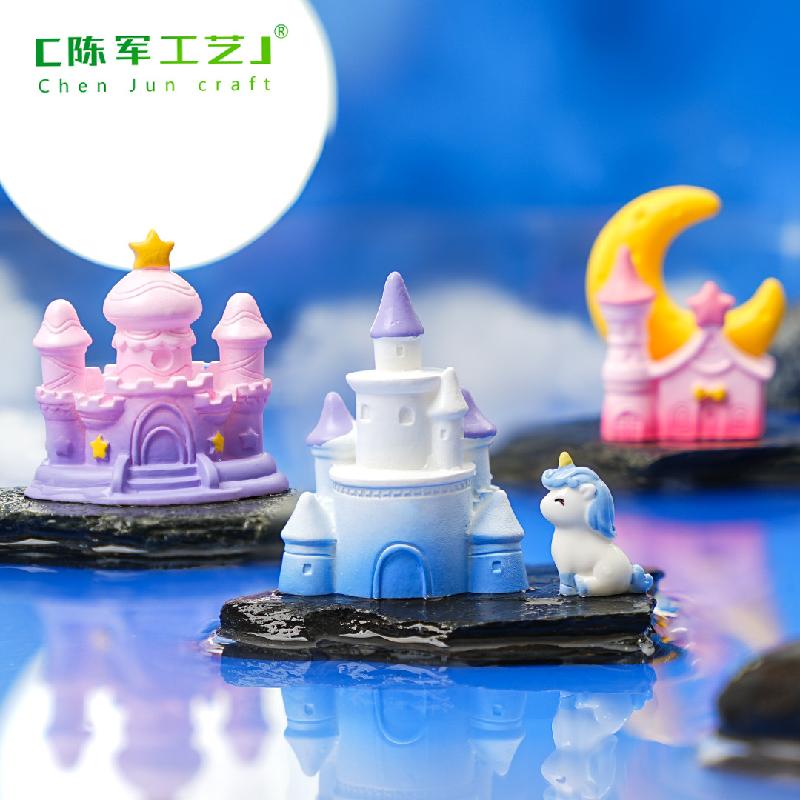 Phụ Kiện Tiểu Cảnh Lâu Đài Mặt Trăng Ngôi Sao Mini (PK-50)