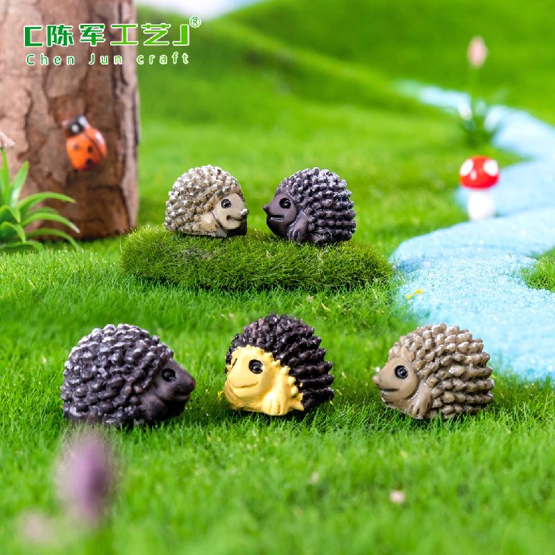 Phụ Kiện Tiểu Cảnh Tiểu cảnh nhím mini trang trí bình sinh thái DIY (ZC-898)
