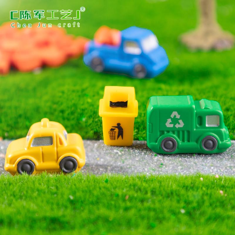 Phụ Kiện Tiểu Cảnh Xe cứu hỏa & xe tải mini (PK-1130)