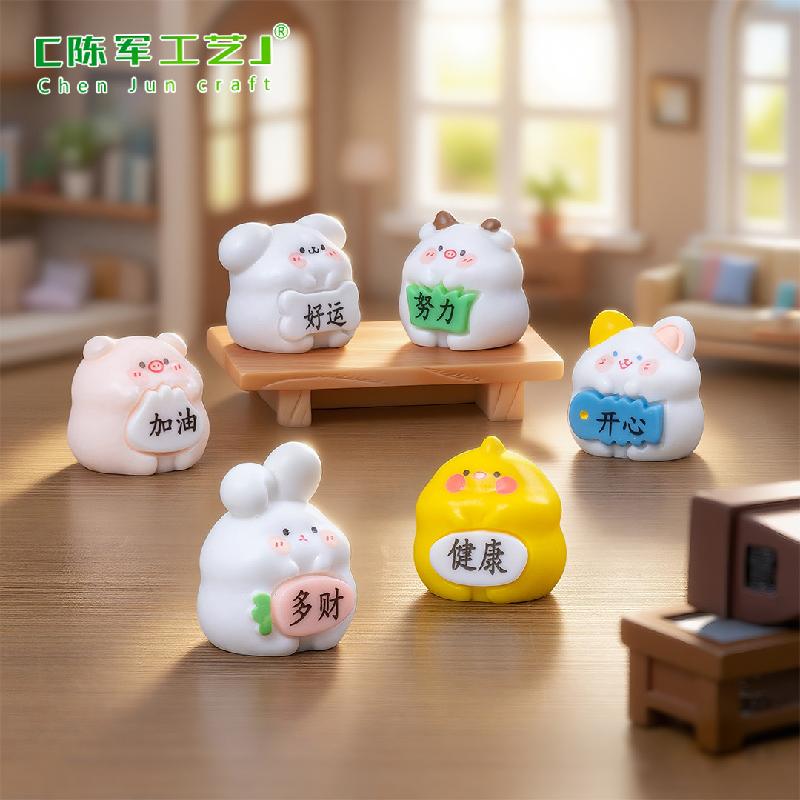 Phụ Kiện Tiểu Cảnh Thỏ Dễ Thương Mini DIY (PK-889)