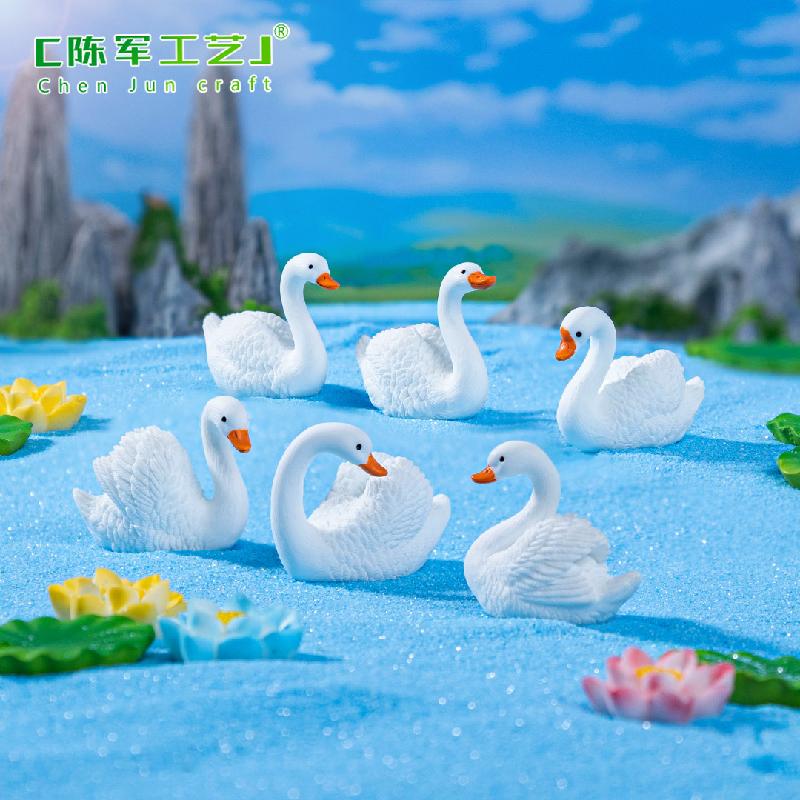 Phụ Kiện Tiểu Cảnh Thiên Nga Trắng (PK-965)