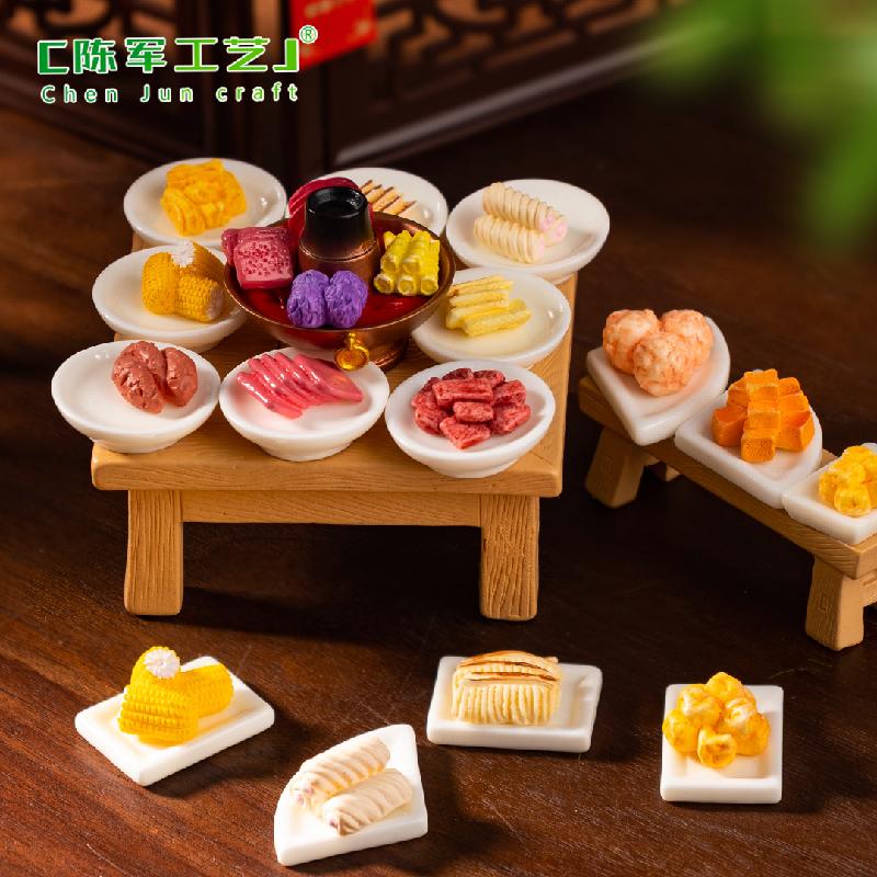 Phụ Kiện Tiểu Cảnh Lẩu Mini Mô Hình Thực Phẩm (PK-619)